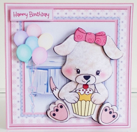 Puppy girl by Pam Stubley