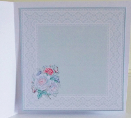 Insert - Lovely Watercolor Roses by Pam Stubley