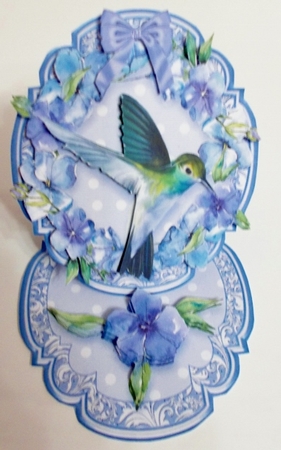 Feathered Friends Shaped Easel  Kit-7 by Pam Stubley