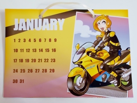 Dudess Calendar (Female Edition 2) by Pam Stubley