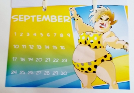 Dudess Calendar (Female Edition 2) by Pam Stubley