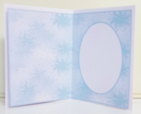 Shades Of Blue Splashes Insert by Pam Stubley