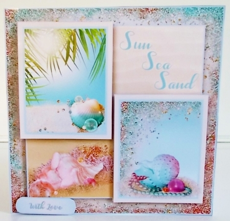 Sun, Sea, Sand - Card Mini Kit by Pam Stubley