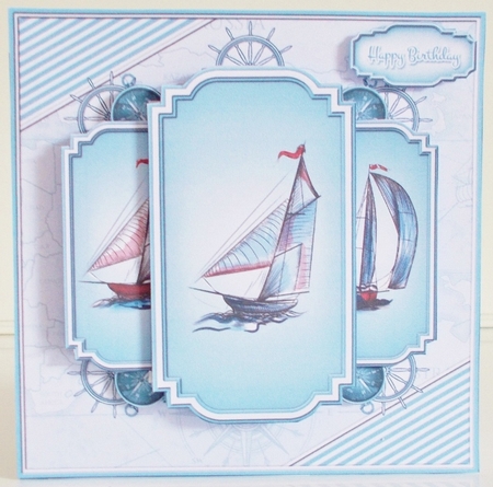 Sail 8x8 4 Page Mini Kit by Pam Stubley