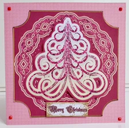 Scalloped Corners Christmas Topper 1 by Pam Stubley