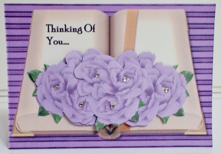 Book Lavender Peonies Thinking of You by Pam Stubley