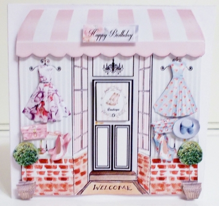 Boutique Shop Mini Page Kit by Pam Stubley
