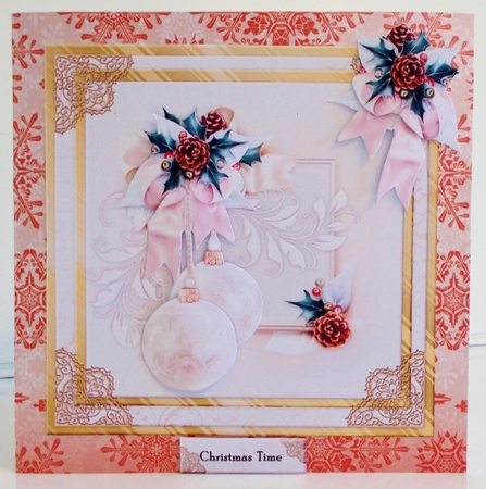 Beautiful Christmas Baubles Mini Kit by Pam Stubley