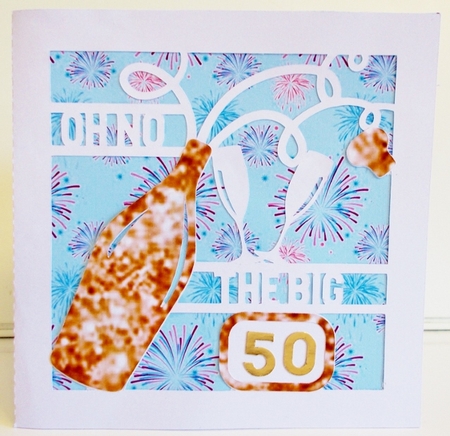 Glitter Backgrounds Metal 8 x 8 by Pam Stubley