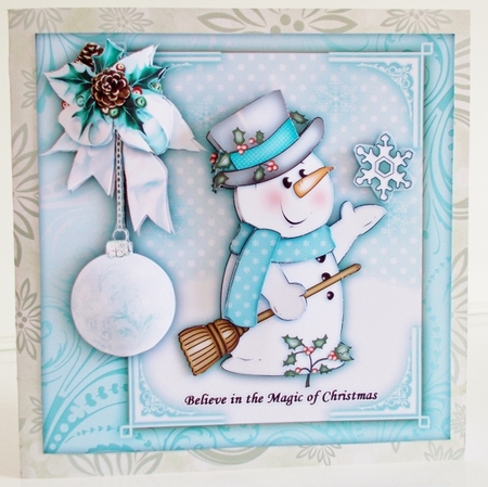 Magical Snowman Mini Kit by Pam Stubley