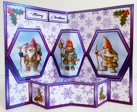 Hex Winter Gnomes by Pam Stubley