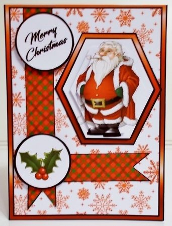 Hex Santas stockings by Pam Stubley