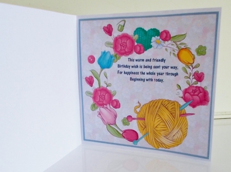 Love to knit insert by Pam Stubley