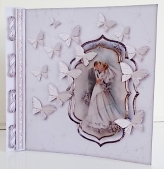 Wedding Album Card - Style D by Pam Stubley