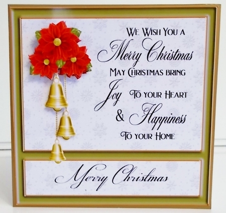 Set of 4 Christmas frame designs 1 by Pam Stubley