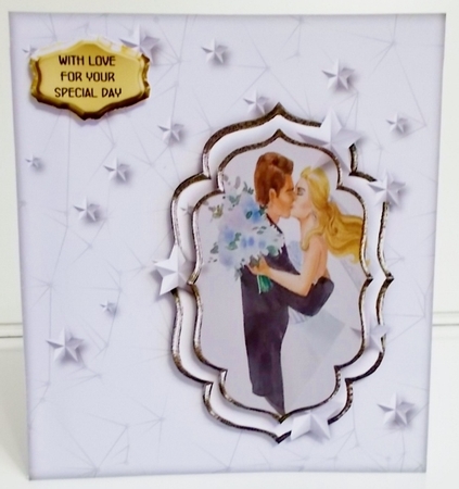Wedding Album Card - Style F by Pam Stubley
