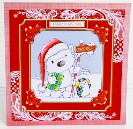 Cute Christmas Critters (Red) by Pam Stubley