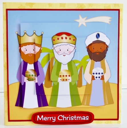 3 Wise Men topper by Pam Stubley
