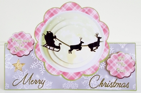 Standup and Over the Top Mini Kit #7 - Merry Christmas by Pam Stubley