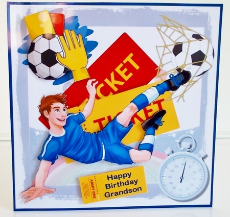 Football mania by Pam Stubley