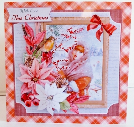 Amid the Winter Snow 7x7 Card Front & Insert Mini Kit by Pam Stubley