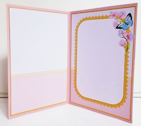 Lilac & Turquoise Insert by Pam Stubley