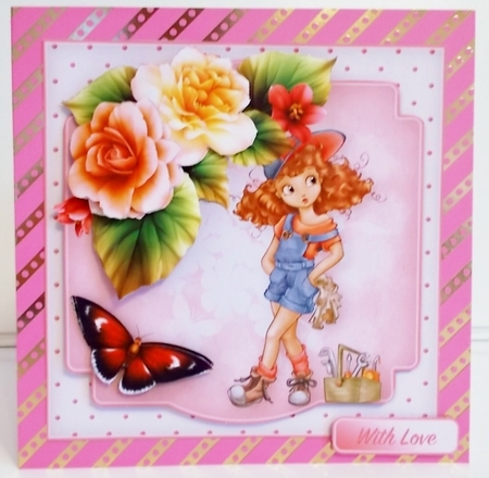 Pretty and Practical - Decoupage Card Mini Kit by Pam Stubley