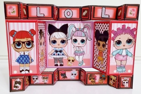 L.o.L Doll 8 Double Tri Shutter by Pam Stubley