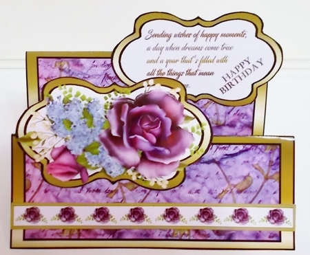 DT Purple rose by Pam Stubley