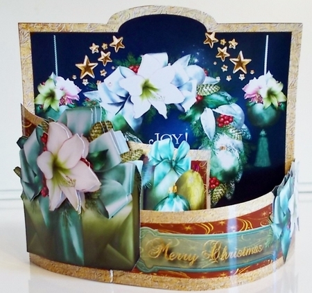 Christmas Joy - Bendy Card by Pam Stubley