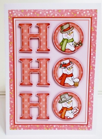 Ho Ho Ho Mini Kit Red by Pam Stubley