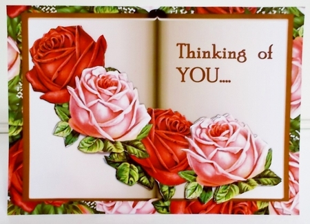 Step By Step Antique Roses Book  Thinking of You by Pam Stubley