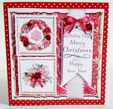 Christmas Sentiments 6x6 & 6x4 Cards Bumper Kit by Pam Stubley