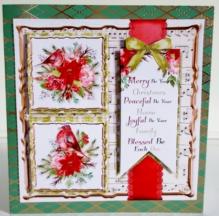 Christmas Sentiments 6x6 & 6x4 Cards Bumper Kit by Pam Stubley