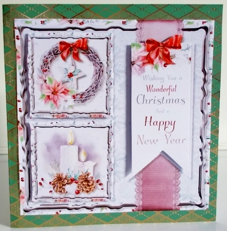 Christmas Sentiments 6x6 & 6x4 Cards Bumper Kit by Pam Stubley