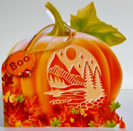 Pumpkin Patch - Boo by Pam Stubley