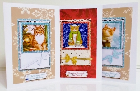 Its Kittymas 6x6 & 6x4 Cards Bumper Kit by Pam Stubley