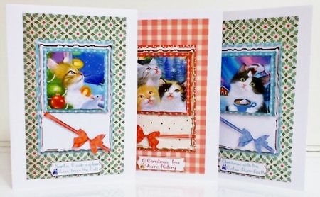Its Kittymas 6x6 & 6x4 Cards Bumper Kit by Pam Stubley