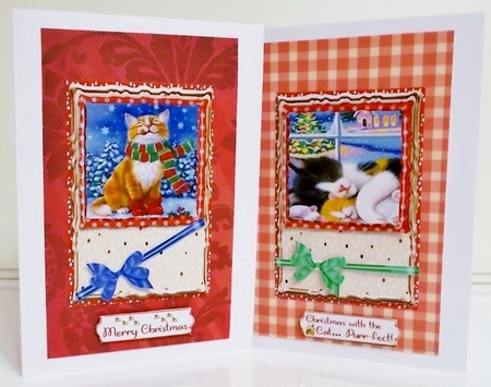 Its Kittymas 6x6 & 6x4 Cards Bumper Kit by Pam Stubley