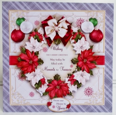 Christmas Floral Wreaths Bumper Pack by Pam Stubley