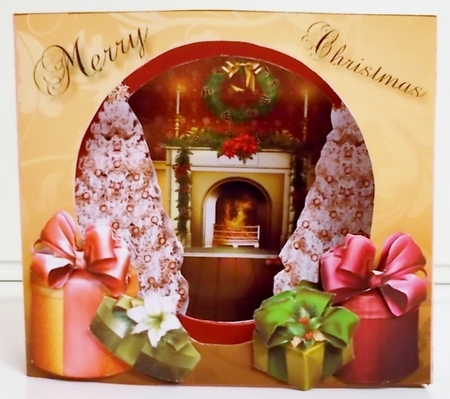 Traditional Christmas Diorama by Pam Stubley