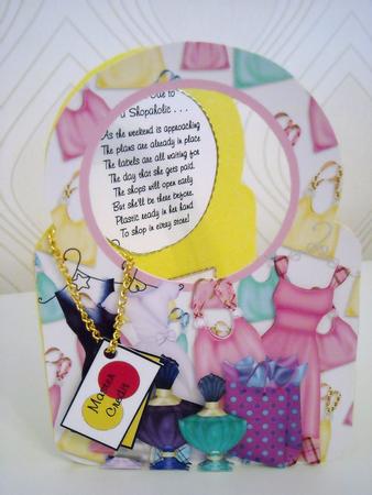 An Ode to a Shopaholic by Pam Stubley