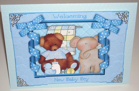 Welcoming New Baby Boy by Pam Stubley