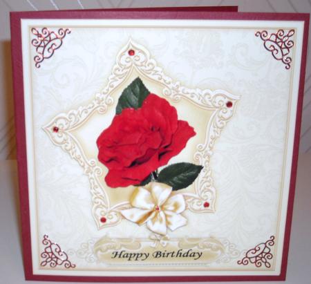 The Single Red Rose by Pam Stubley