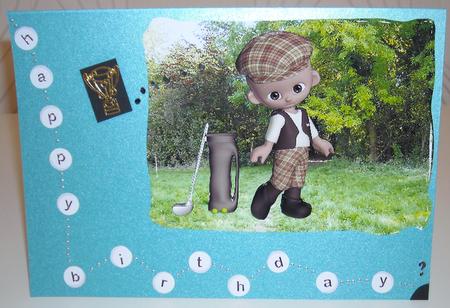 Golfer by Pam Stubley