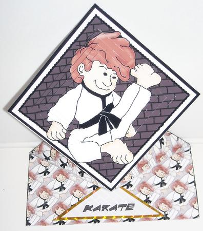 Karate Spring / Diamond Topped by Pam Stubley
