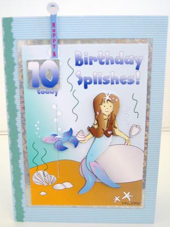 Birthday Splishes - Moveable Decoupage by Pam Stubley