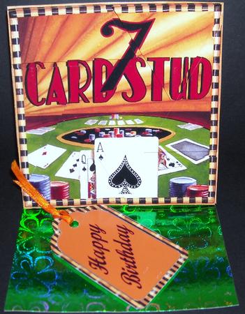 7 Card Stud Camera Eye Stacker by Pam Stubley