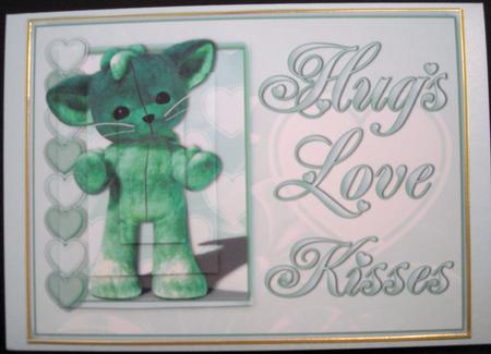Minty Hugs Pyramid by Pam Stubley