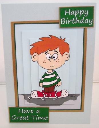 Little Menace! - Boys Birthday by Pam Stubley
